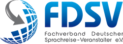 Logo des FDSV (Fachverband deutscher Sprachreise-Veranstalter)
